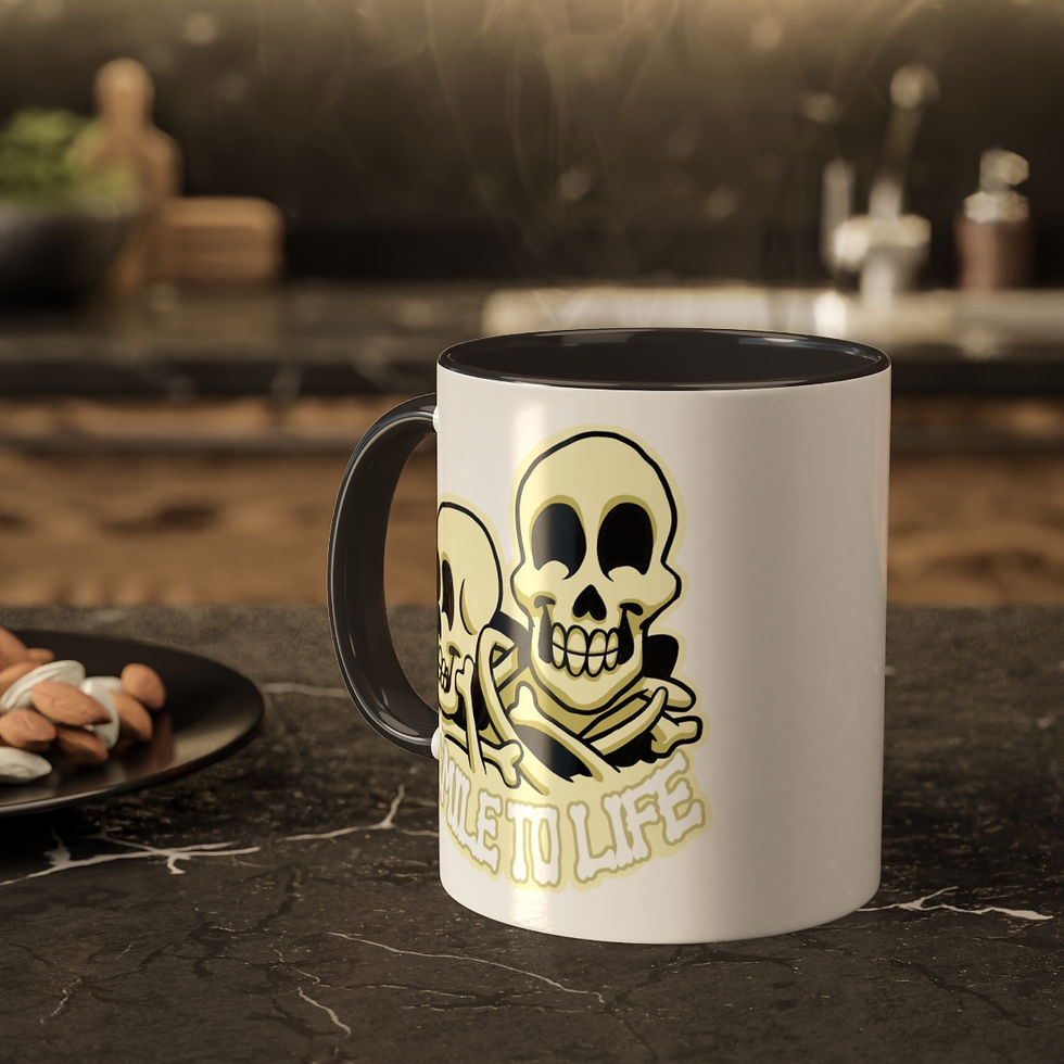 Thumbnail: Smile to life mug 02