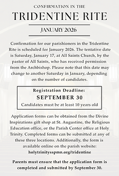 Tridentine Confirmation 2026.png