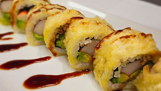Tempura california roll