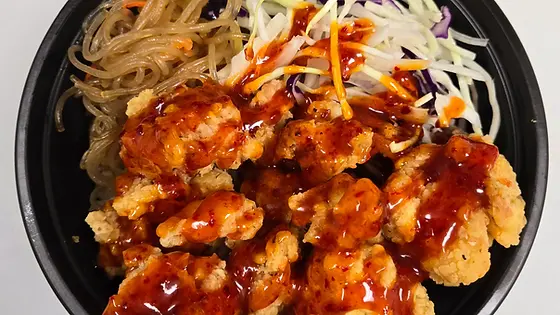 Popcorn Chicken bowl