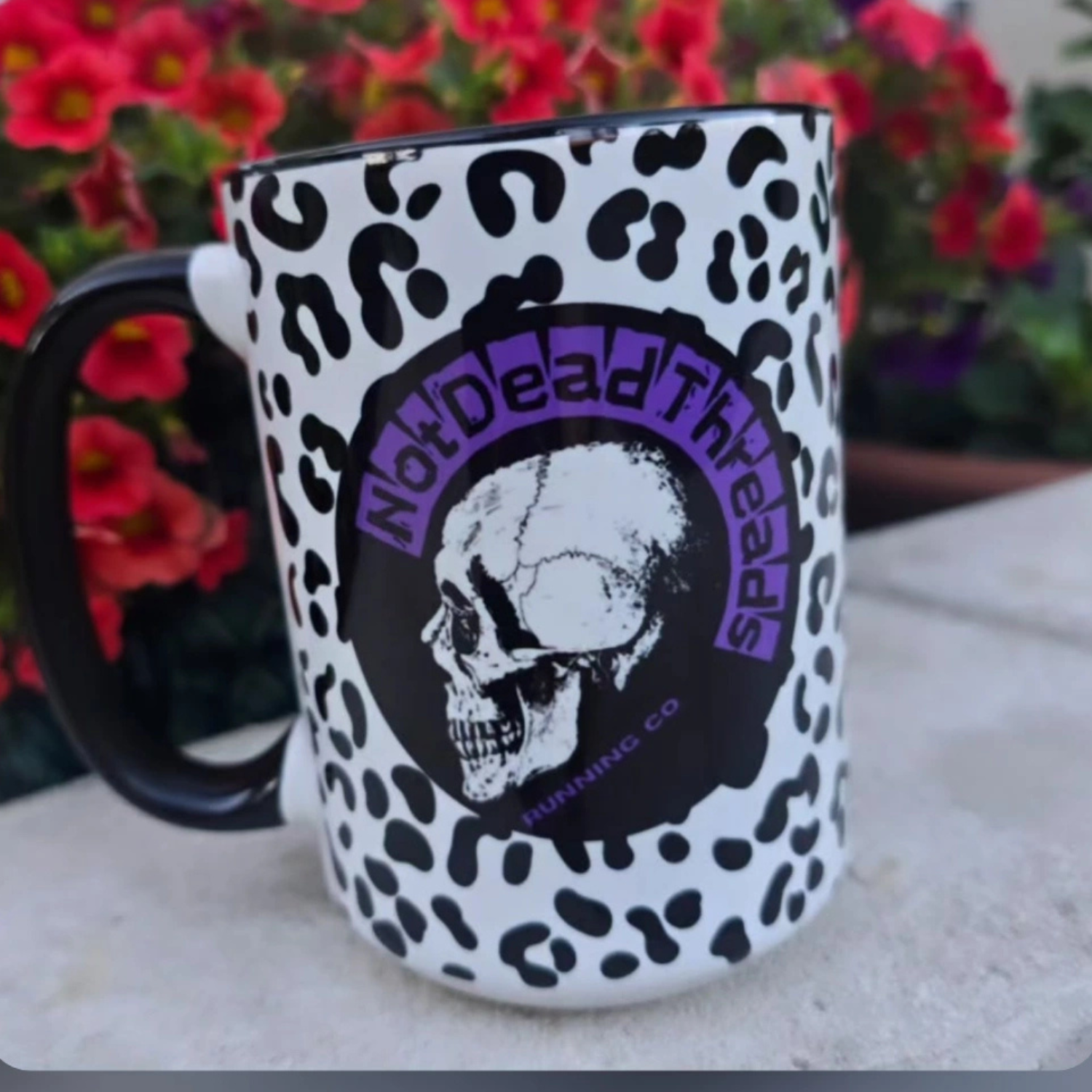 Purple Mohawk, Classic Cheetah Mug
