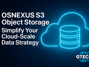 OSNEXUS S3 Object Storage: Simplify Your Cloud-Scale Data Strategy