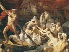 Barca que lleva a las almas