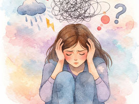 Una persona pensando demasiado