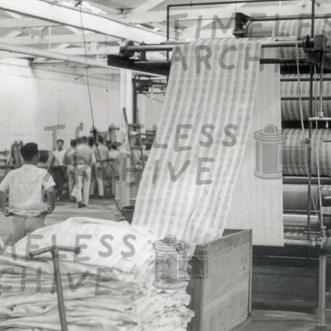 Military factory, textiles factory, military industry, Korean war