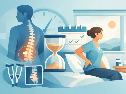 Cuánto demora la recuperación de cirugía de columna