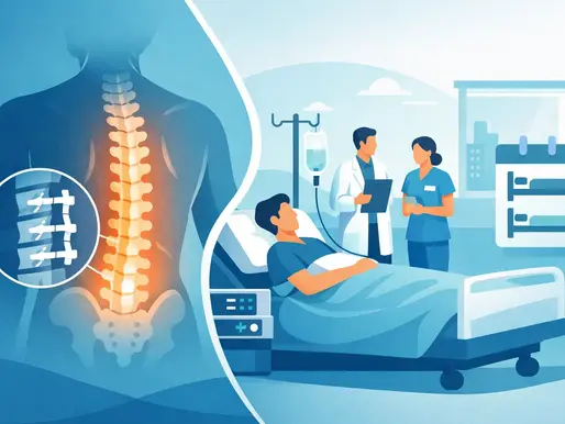 Cuántos días de hospitalización requiere una cirugía de columna