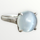 Miniaturbild: Antique Cateye Moonstone Silver Ring