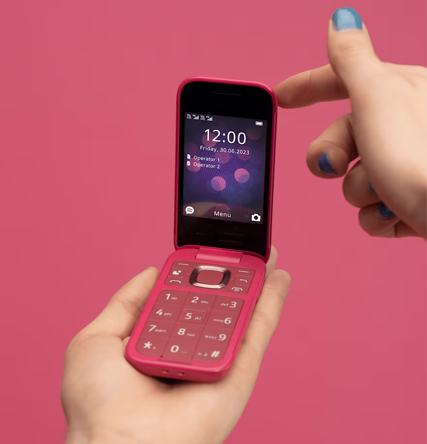 nokia 2660 dumbphone flip