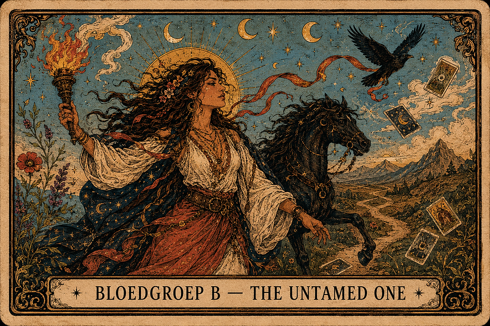 Bloedgroep B — The Untamed One bloedtype horoscoop