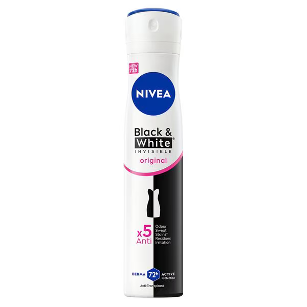Deodorant die witte strepen op zwarte kleding helpt voorkomen