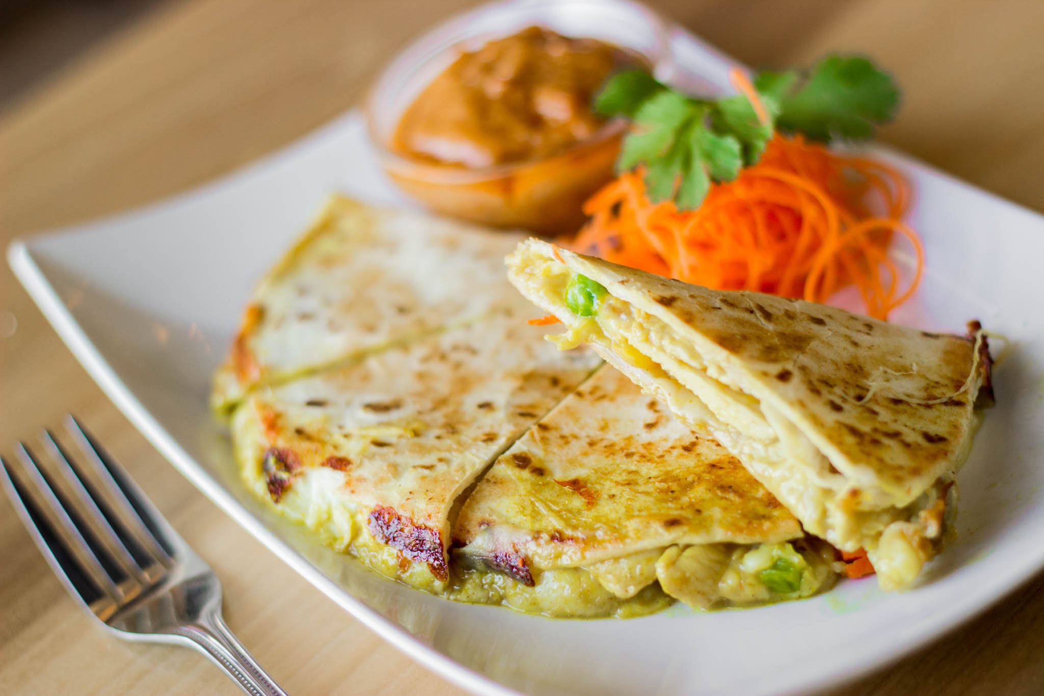 Satay Quesadilla
