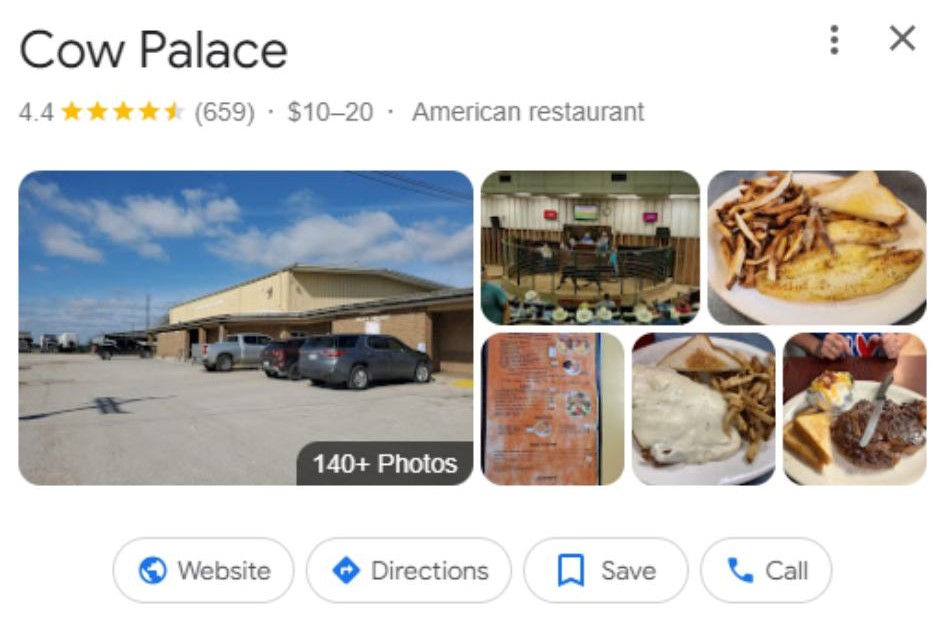 Cow Palace in Gonzales