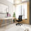 Thumbnail: Oslo Single Starter Desk White Top Natural Wood Edge White Frame