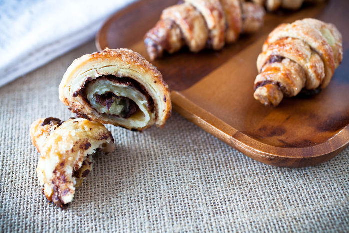 Crispy, Flakey Nutella Rugelach