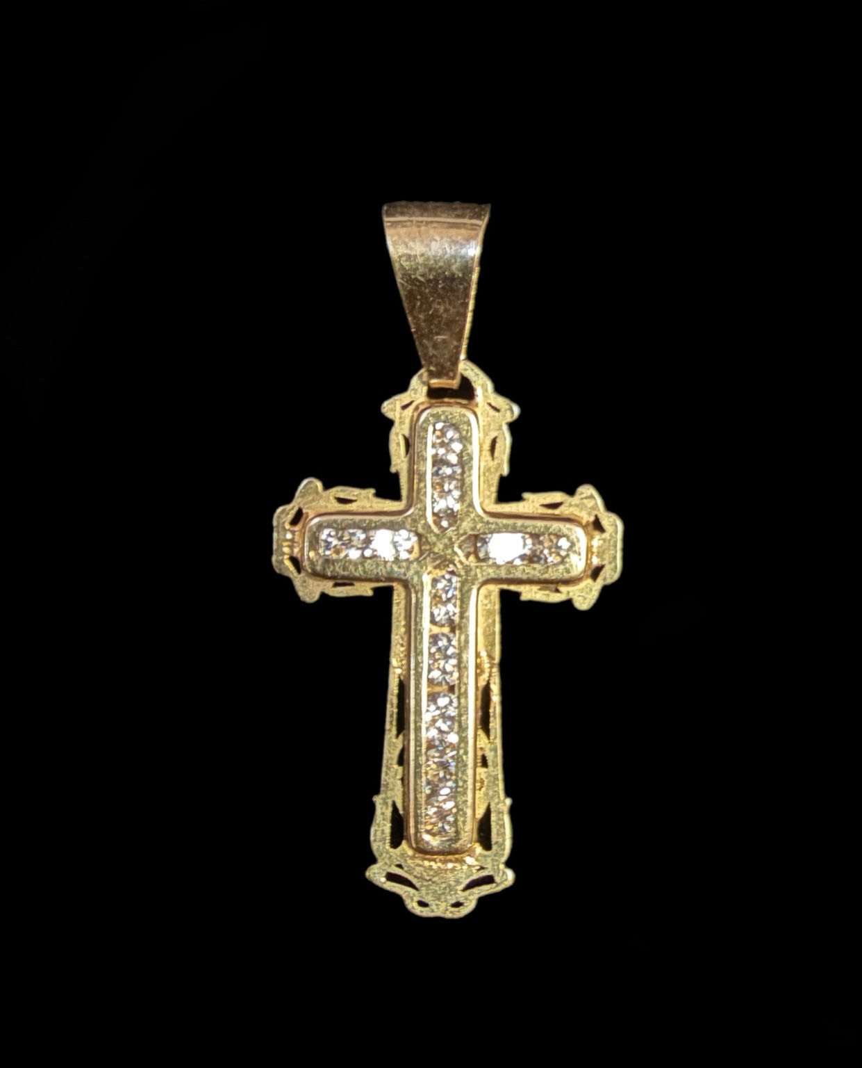 Cross Pendant Gold 10k