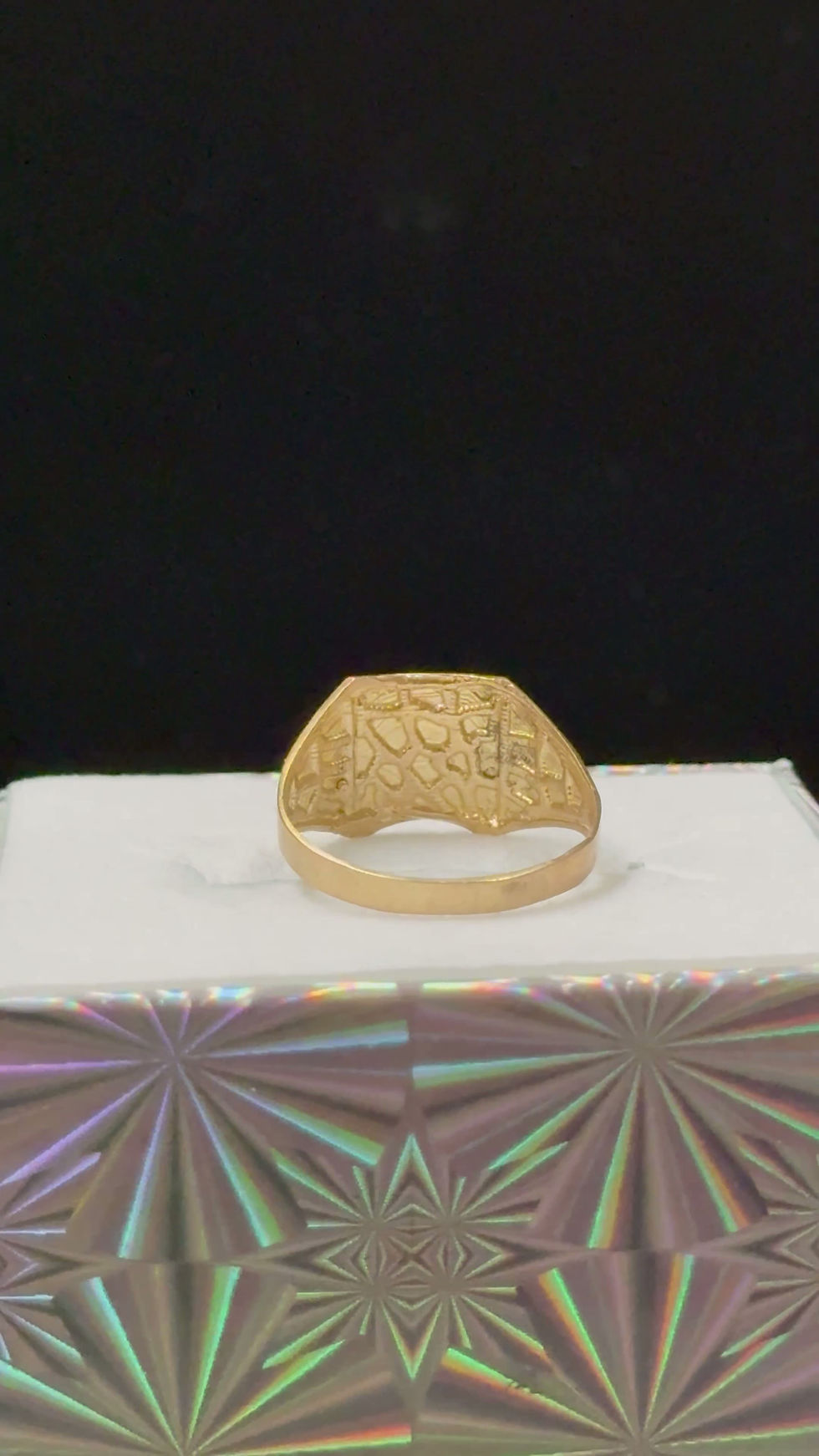 Miniatura: Nugget Ring Gold 10k