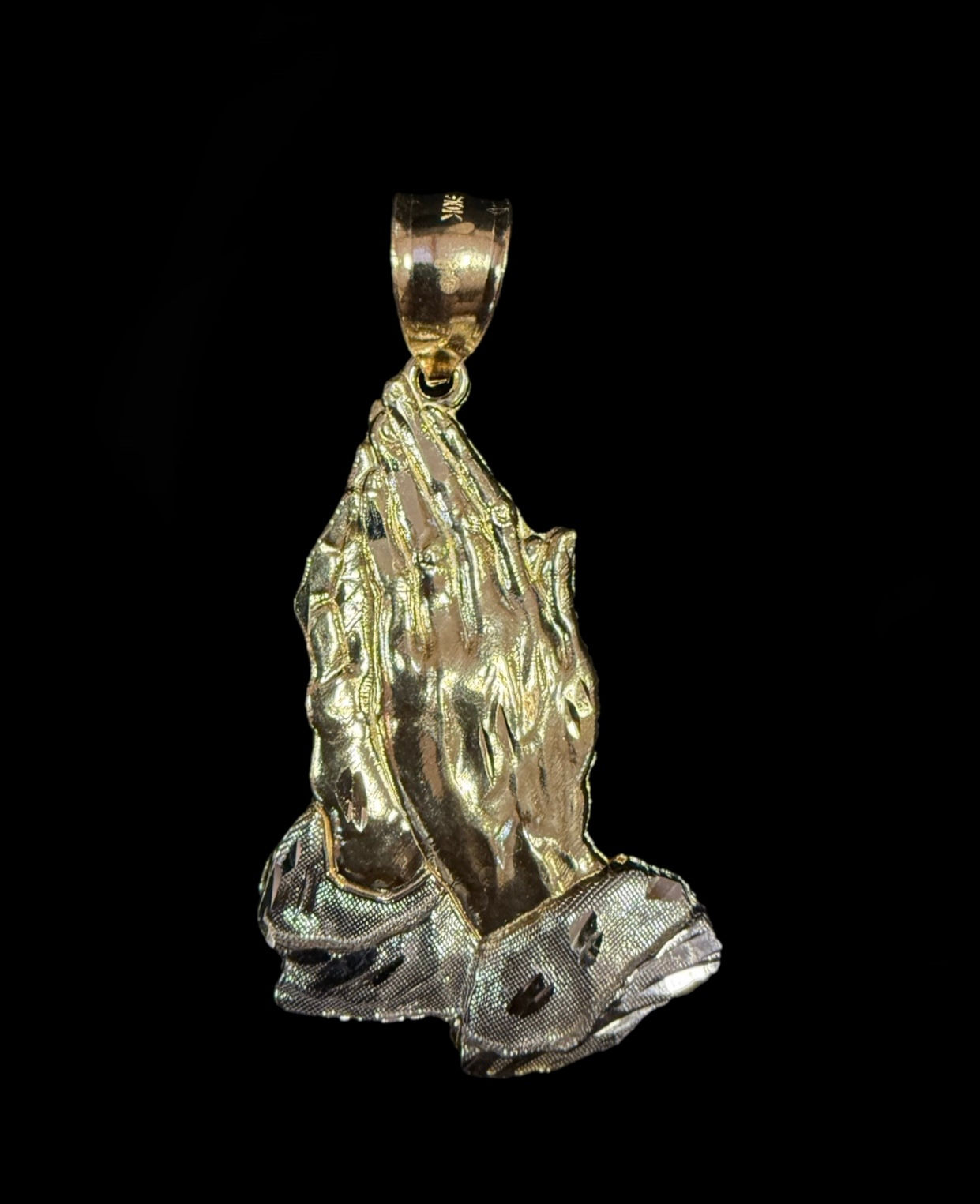 Praying Hand Pendant Gold 10k