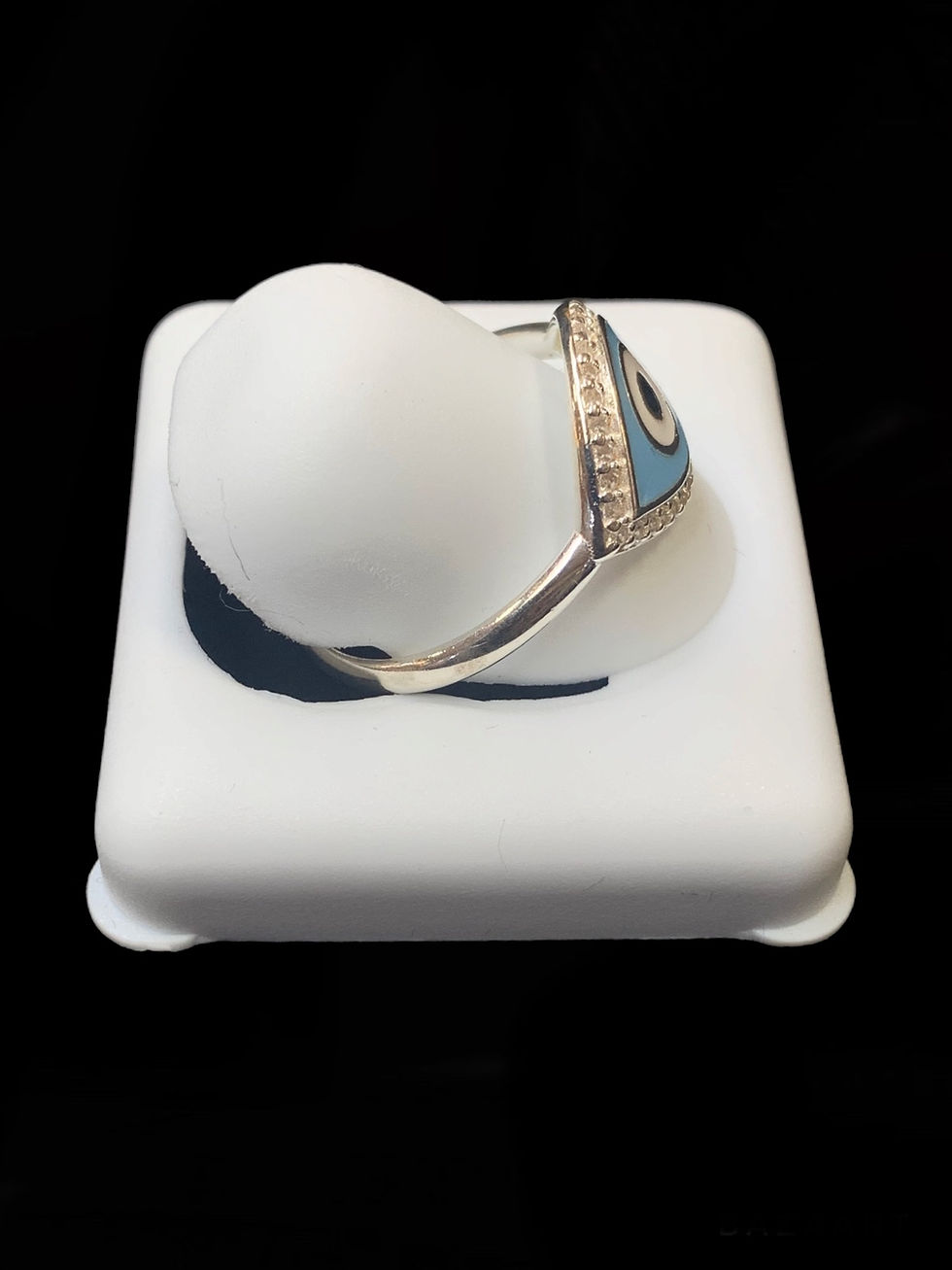 Thumbnail: Evil Eye Ring Silver 