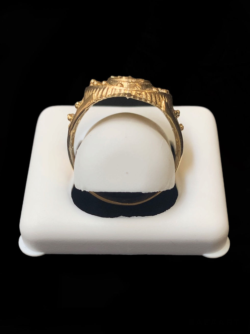 Thumbnail: Horse Shoe Ring Gold 10k