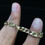 Miniatura: 5.5 mm Cuban Bracelet Gold 10k 