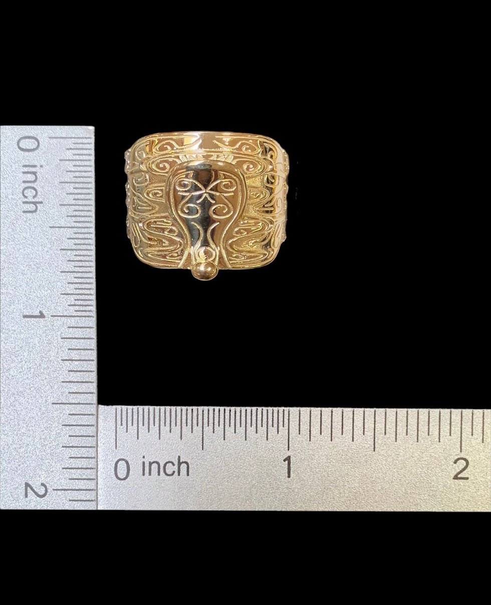 Miniatura: Horse Saddle Ring Gold 10k