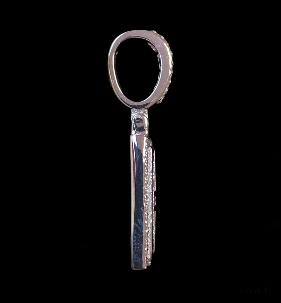 Thumbnail: H Letter Pendant Silver