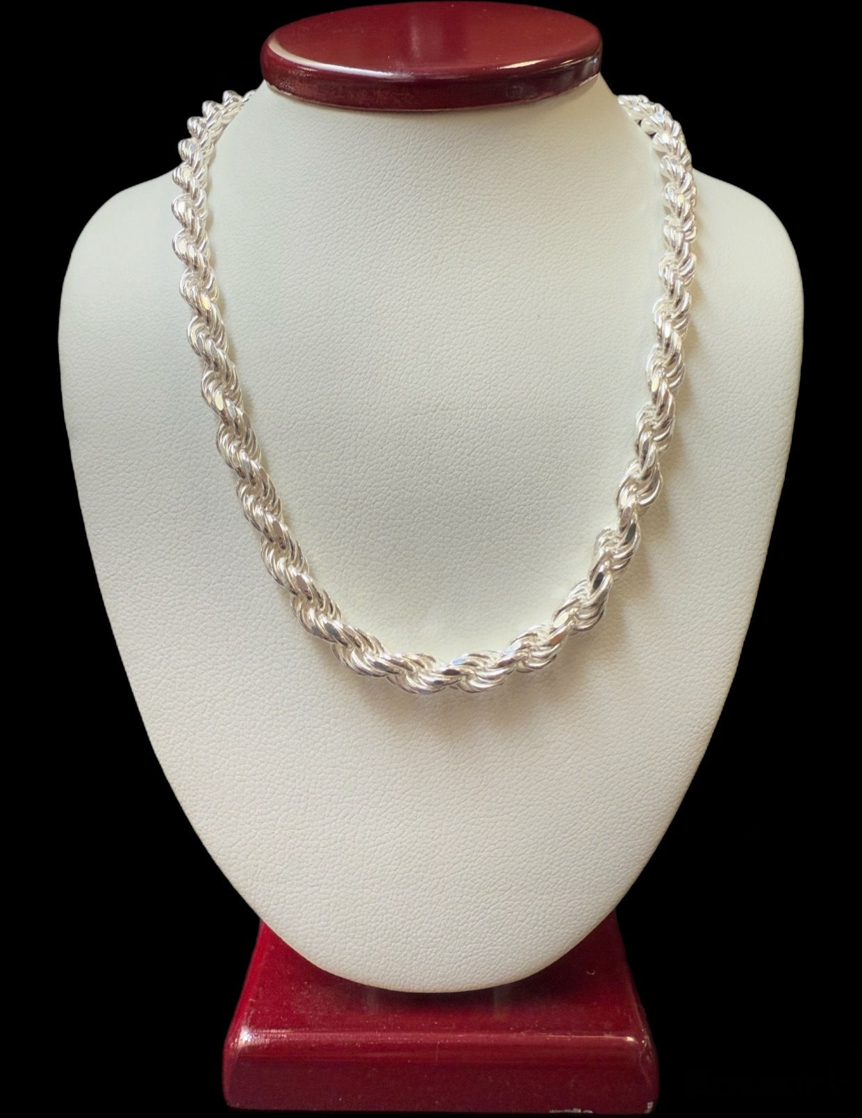 5 mm Rope Chain Silver 