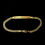 Thumbnail: 4.5 mm Cuban Diamond Cut ID Bracelet Gold 10k