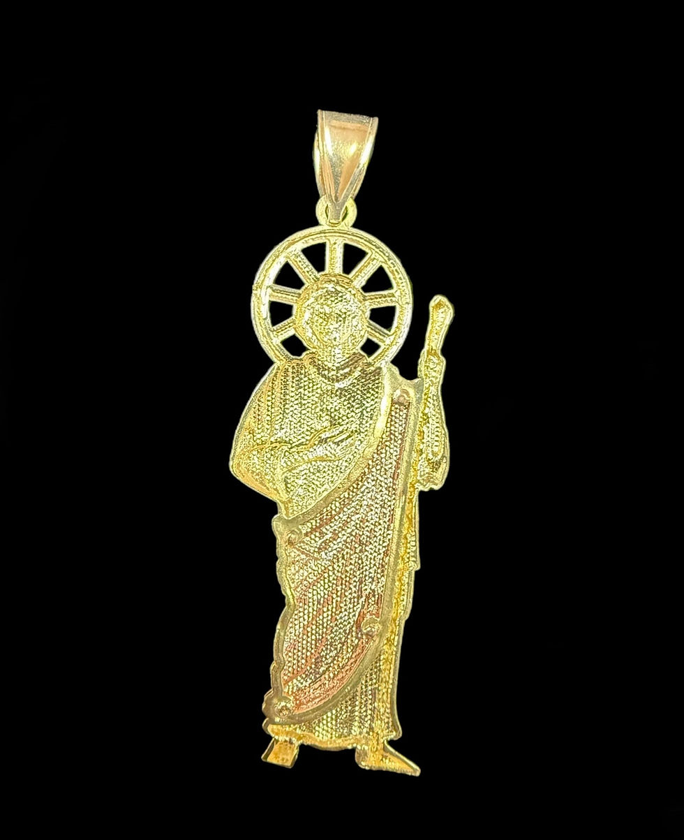 Thumbnail: Saint Jude Pendant Gold 10k