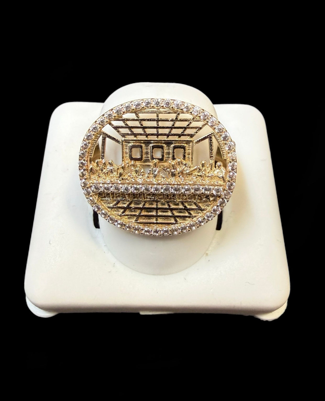 Last Supper Ring Gold 10k