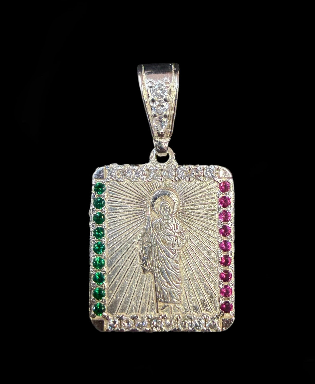 Saint Jude Pendant Silver