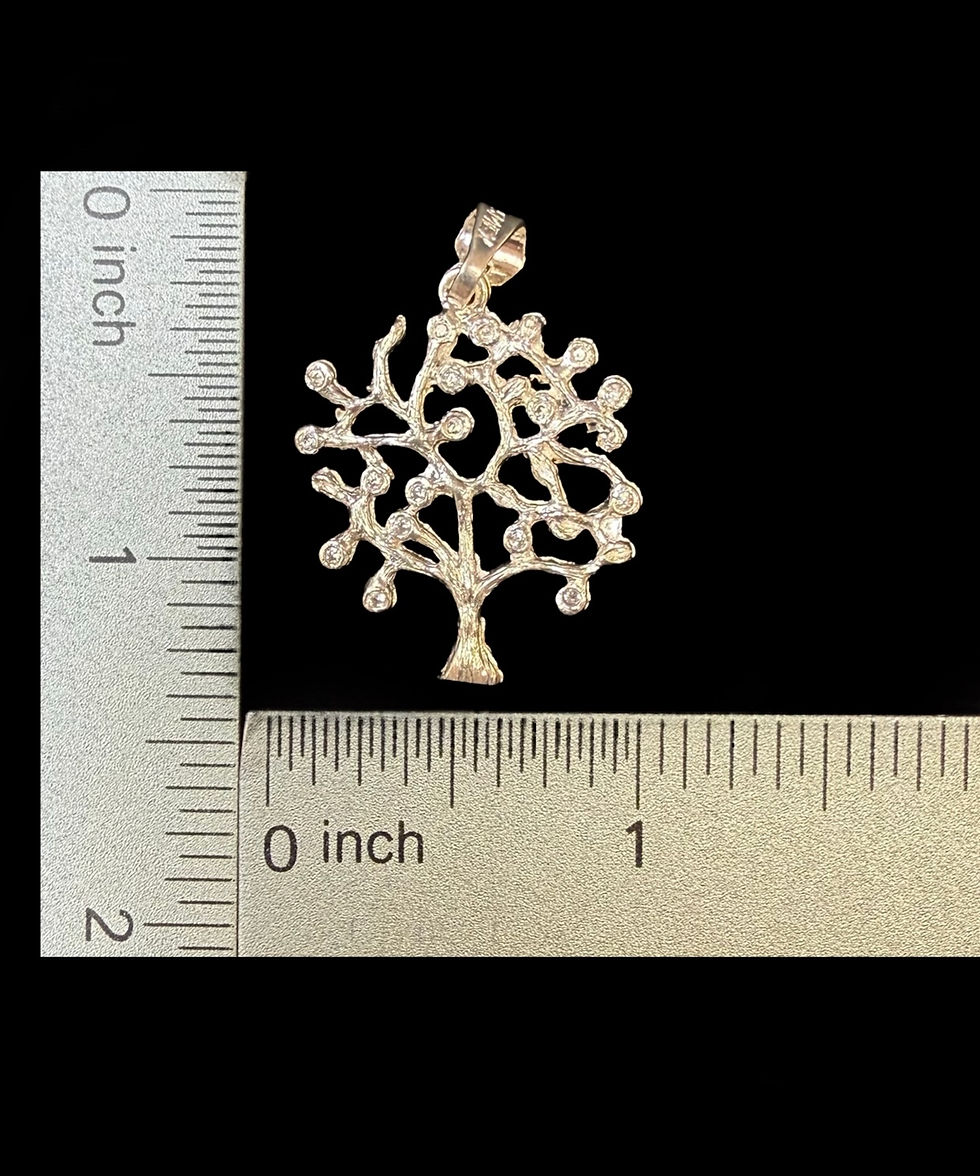 Thumbnail: Tree Pendant Silver