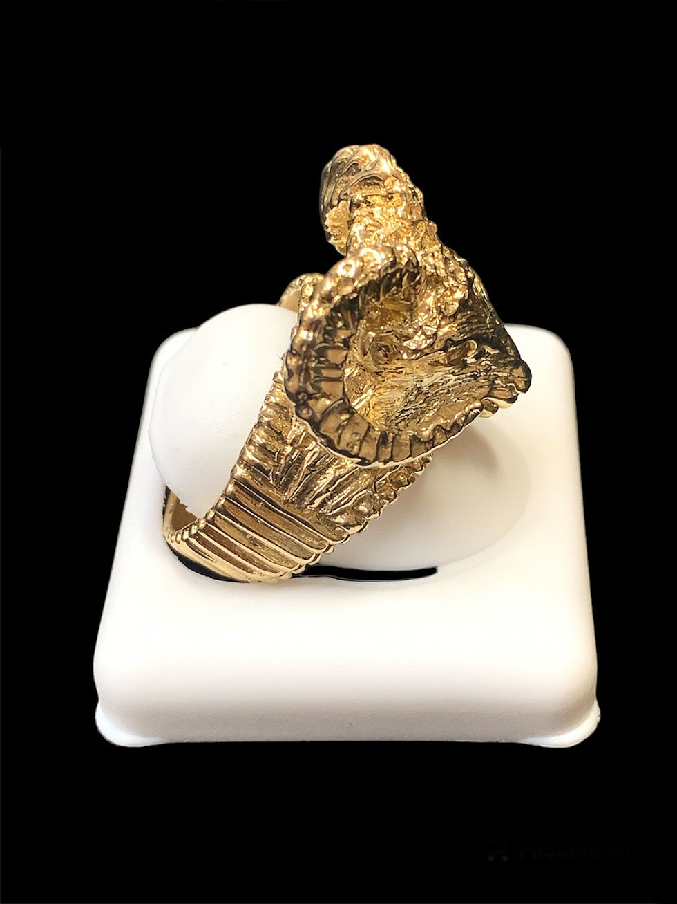 Miniatura: Ram Goat Ring Gold 10k