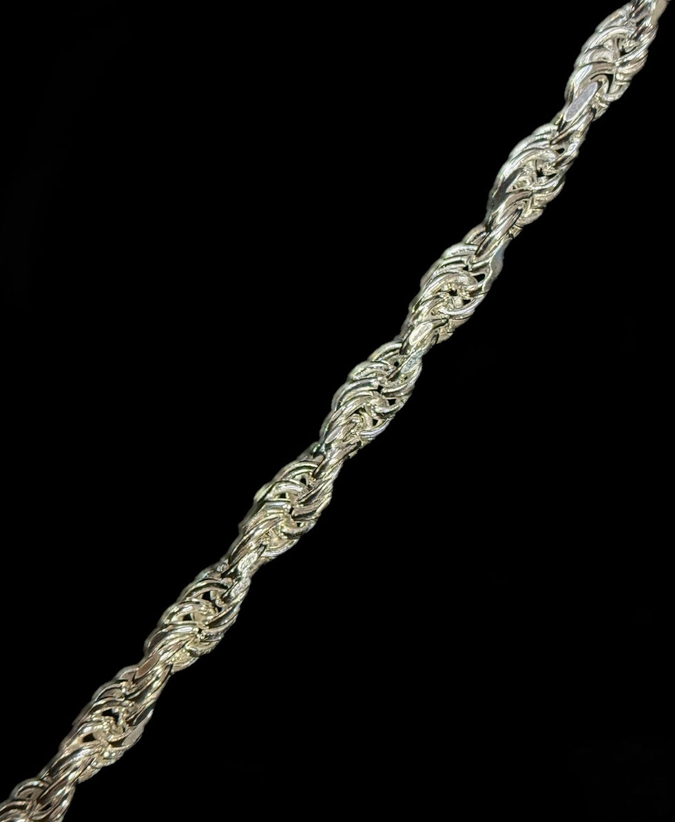 Miniatura: 4 mm Rope Chain Silver 