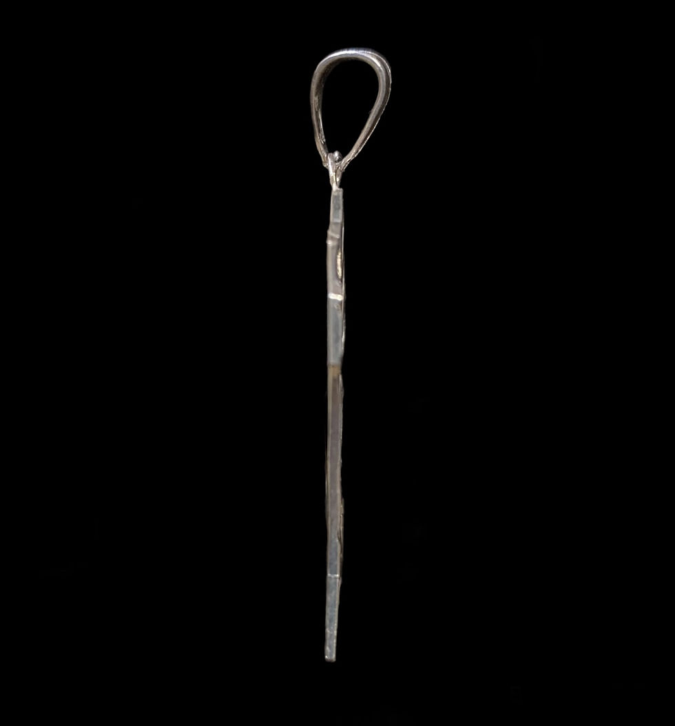 Thumbnail: Basketball Pendant Silver