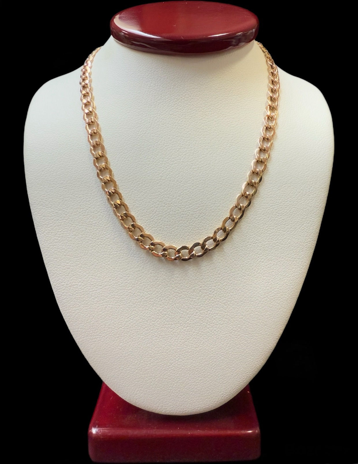 4.5 mm Cuban Chain Gold 10k