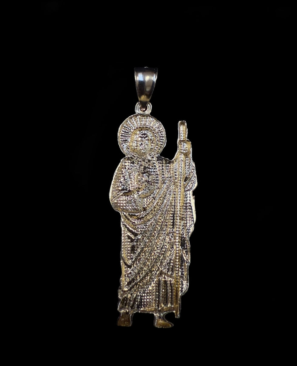 Thumbnail: Saint Jude Pendant Gold 10k