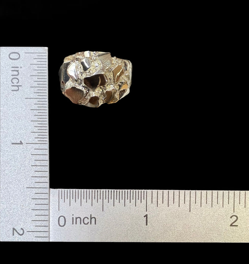 Thumbnail: Nugget Ring Silver