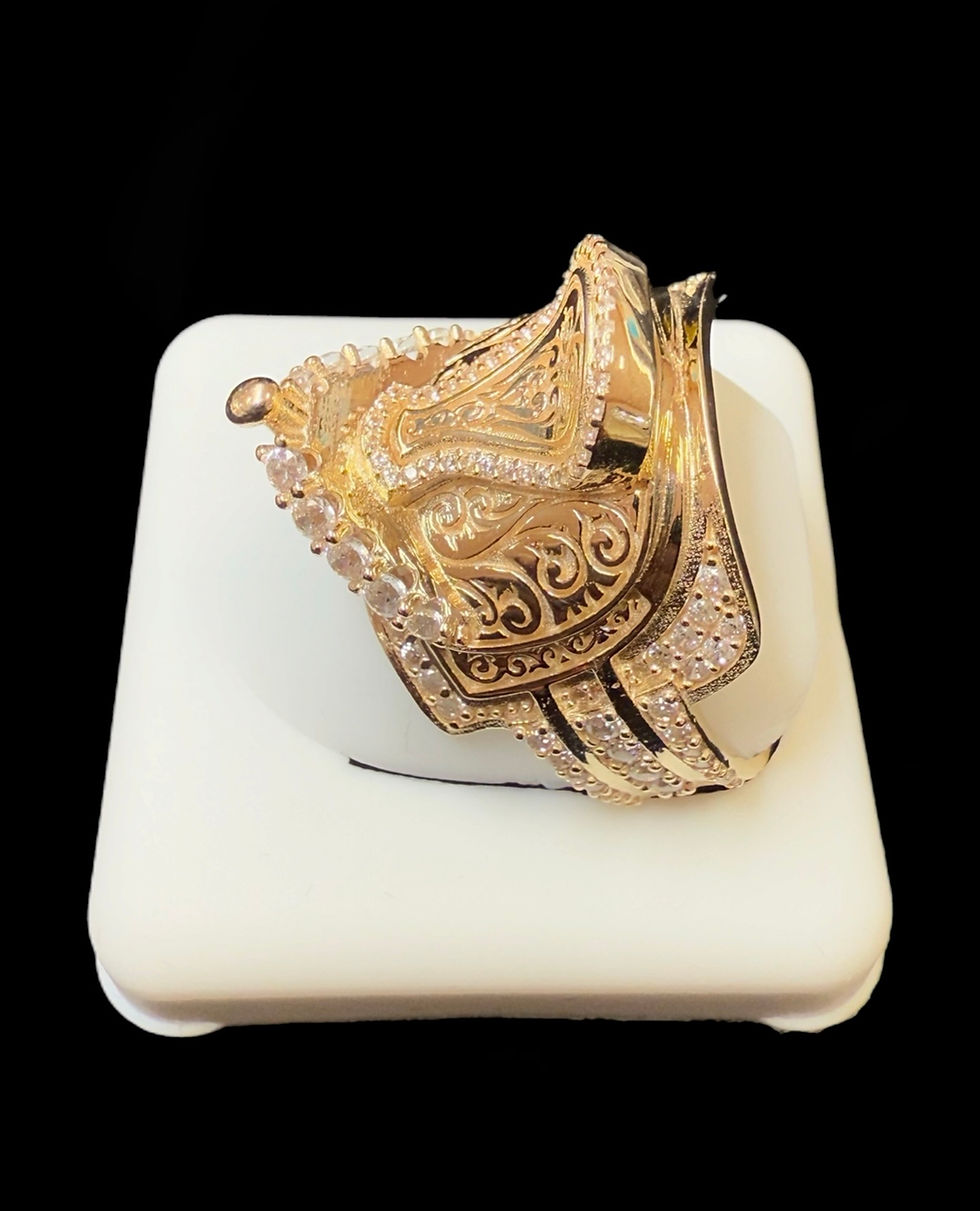 Thumbnail: Horse Saddle Ring Gold 10k