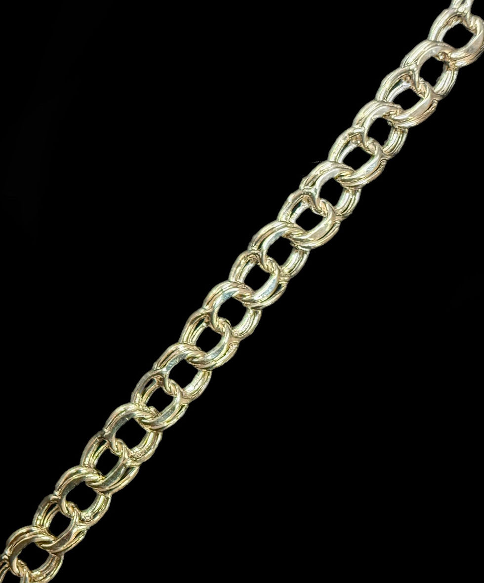 Miniatura: 4.5 mm Versace Style Chino link Chain Gold 10k