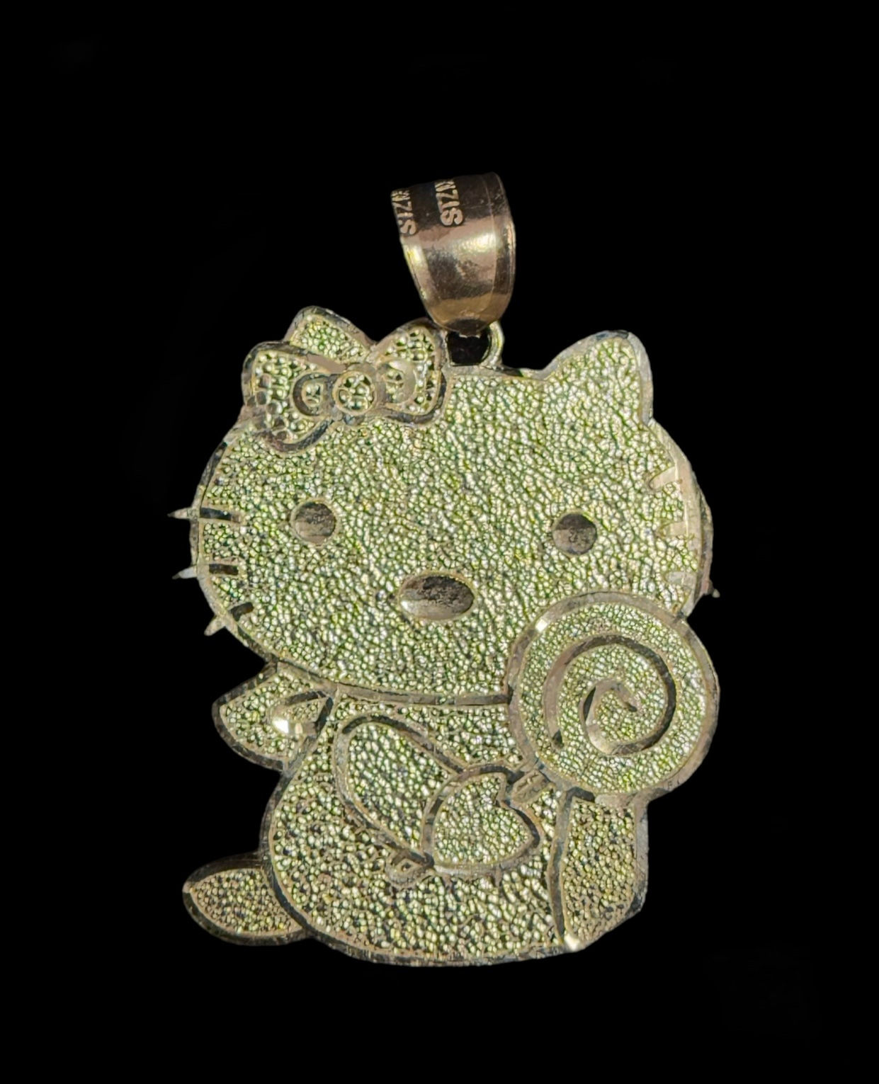 Cat Body Pendant Gold 10k