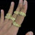 Miniatura: Chino Link Spinning Ring Gold 10k