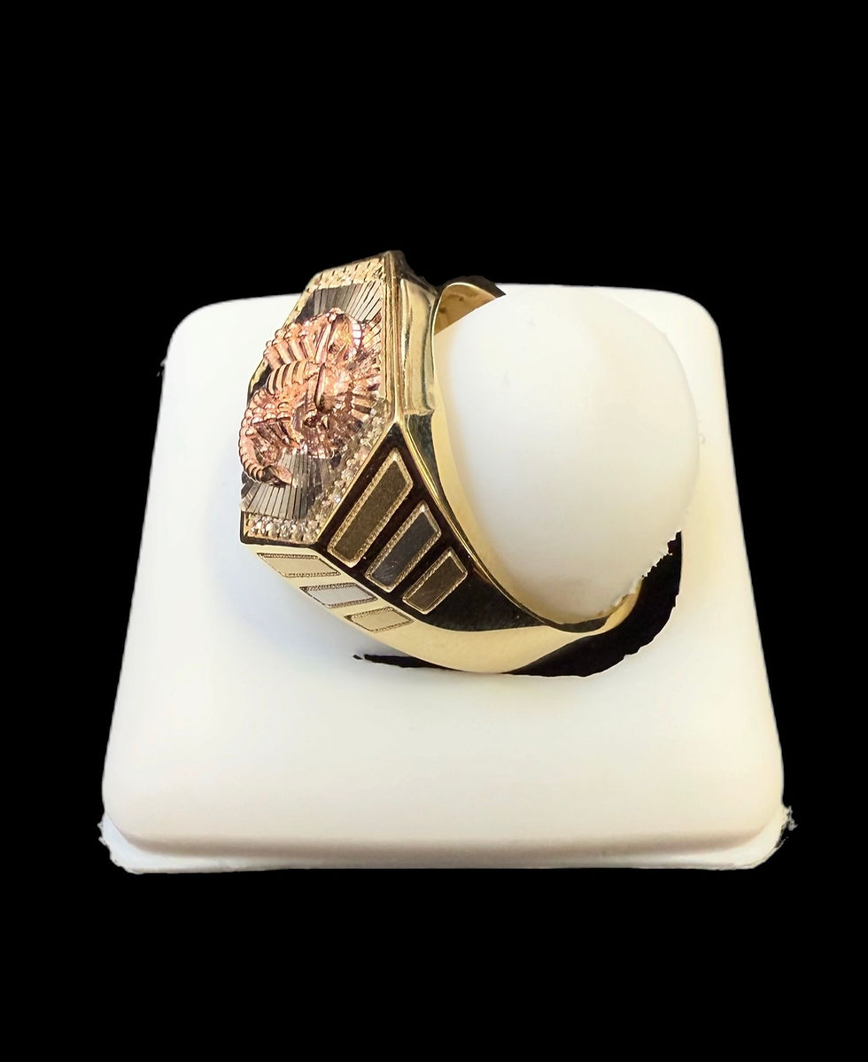 Miniatura: Scorpion Ring Gold 10k