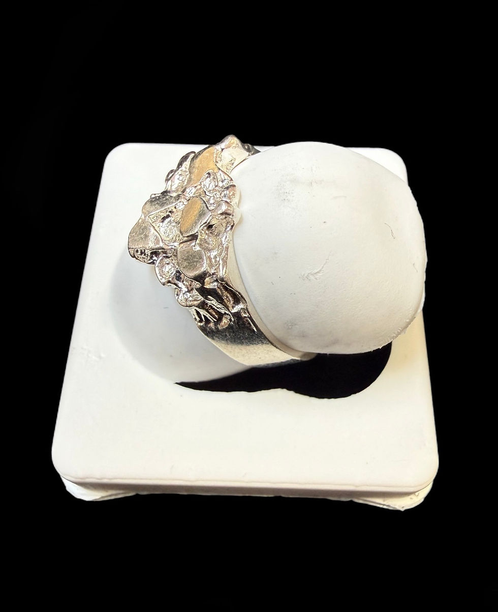 Miniatura: Nugget Ring Silver