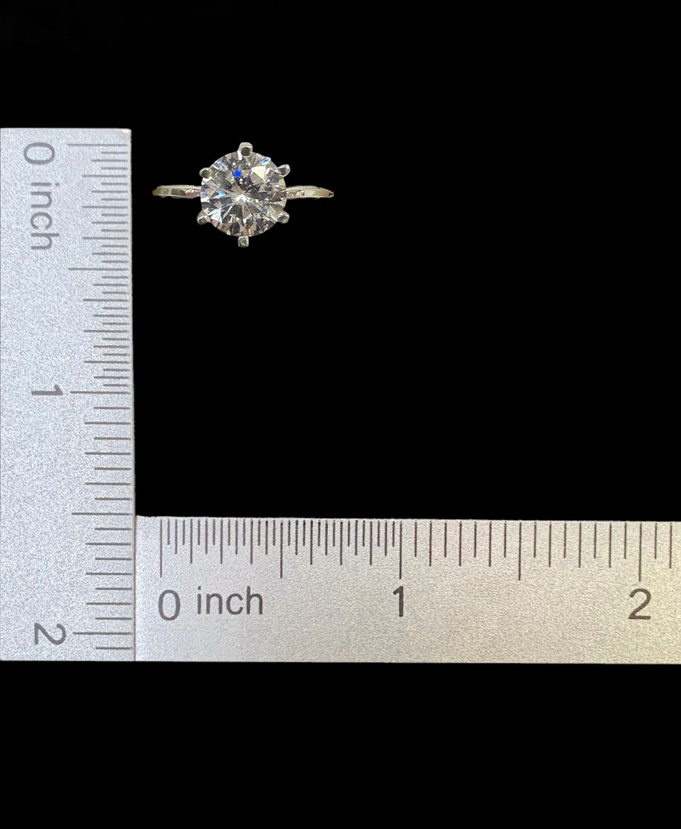 Miniatura: Engagement ring 1 Single Stone Ring Gold 10k