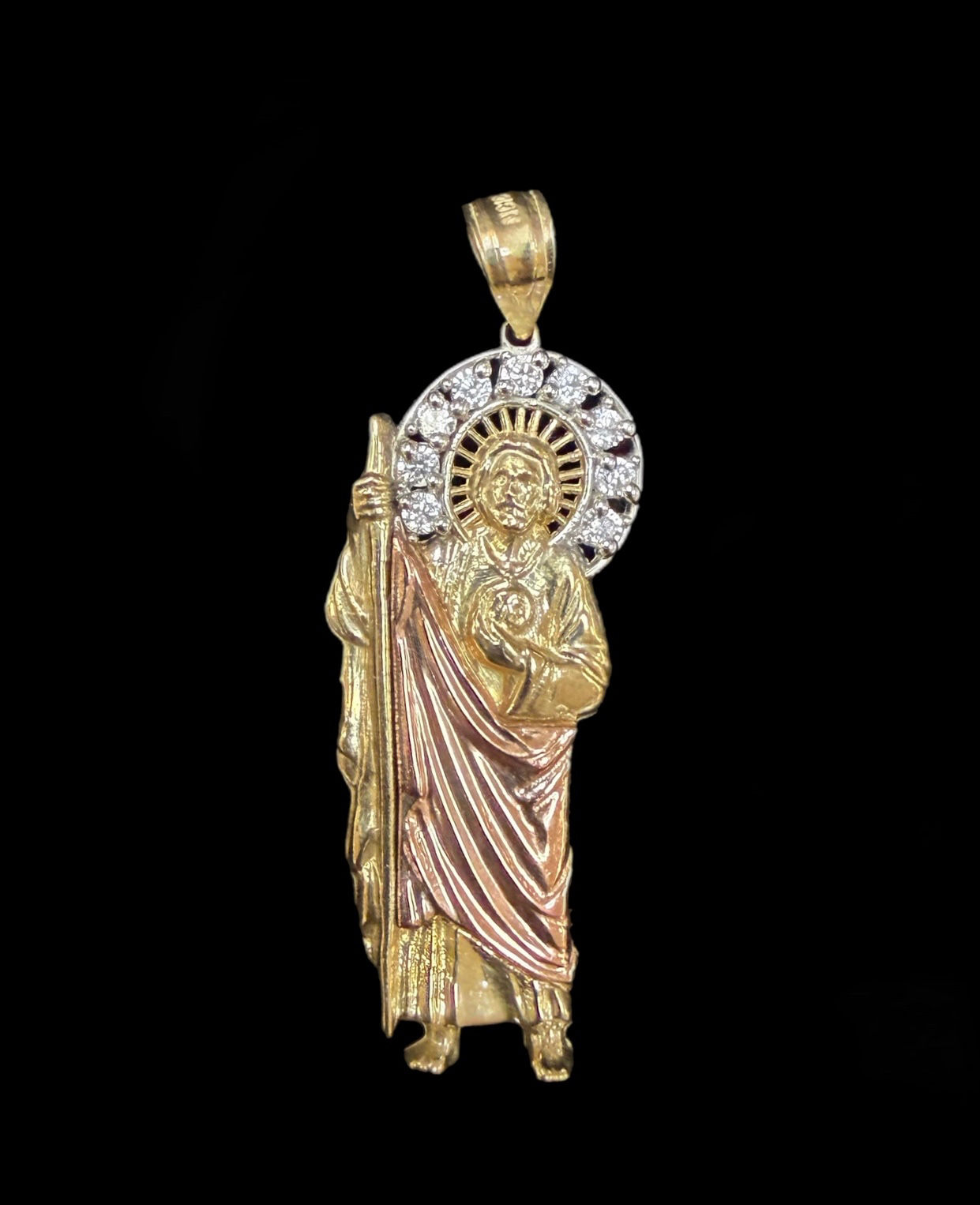 Saint Jude Pendant Gold 10k
