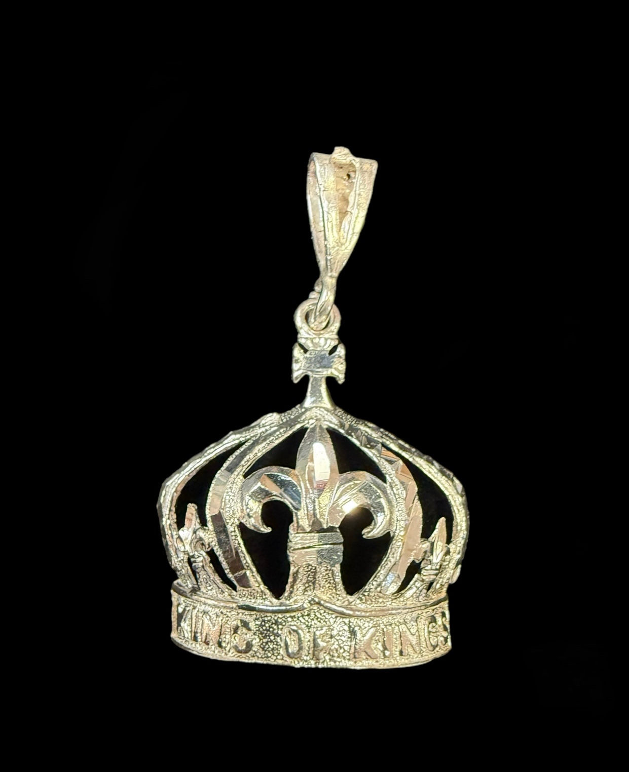Crown Pendant Silver