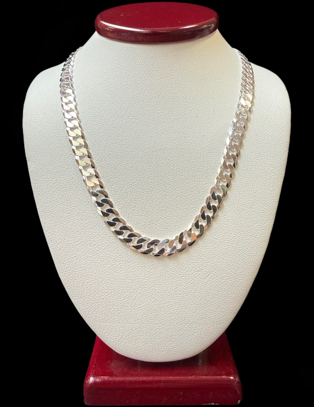 5.5 mm Cuban Chain Silver