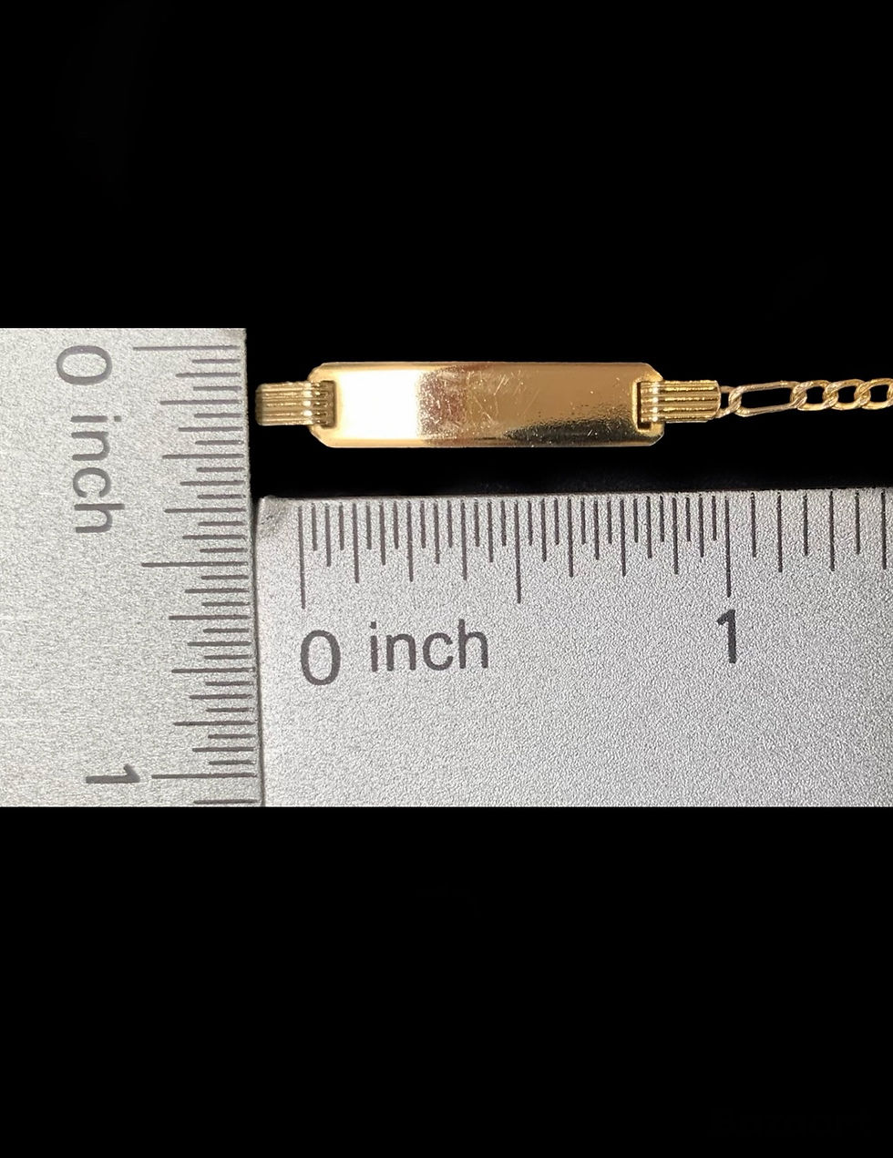 Thumbnail: 2 mm Figaro Bracelet Gold 10k 